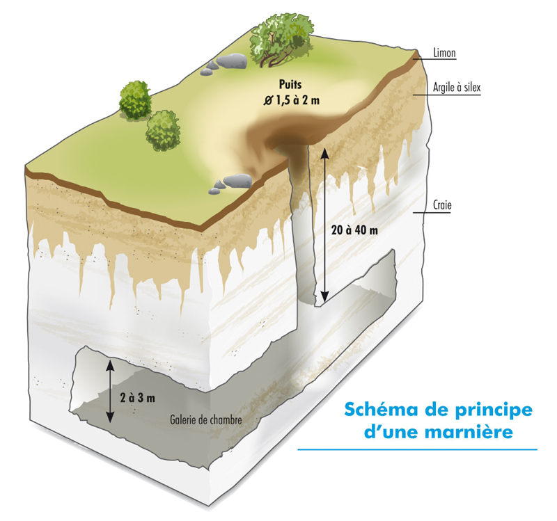 Shéma d'un mouvement de terrain Shéma d'un mouvement de terrain