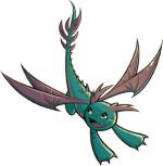 Dragonneau bleu @R. Bostal Dragonneau bleu @R. Bostal