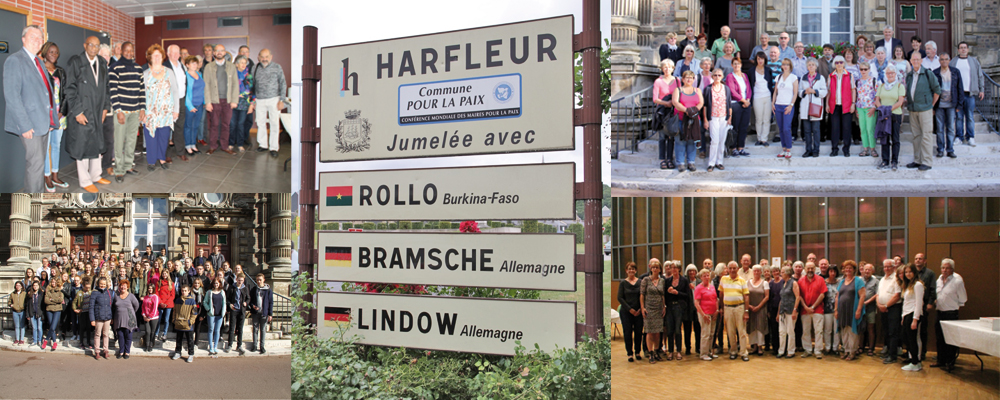 Les villes jumelées avec Harfleur Les villes jumelées avec Harfleur