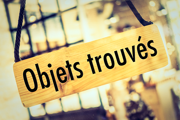 Objets trouvés où s'adresser ? Objets trouvés où s'adresser ?