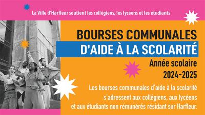 Bourses communales d'aide à la scolarité